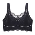 thumbnail image 1 of Timegard Wireless Bras for Women Lace Breathable Full Coverage Comfort Everyday Thin Bras with Support, 1 of 7