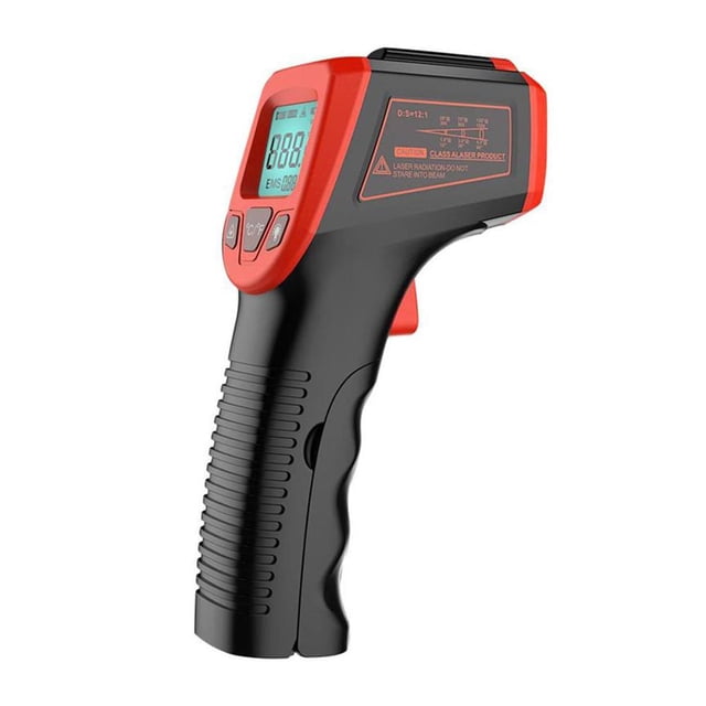 Industrial Infrared Thermometer Pyrometer Temperature Meter / &