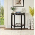 thumbnail image 2 of ACME Justino II Console Table in Black, 2 of 2