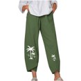 thumbnail image 1 of Birdeem Pantalon Ample Longueur Complète pour Femmes, Mode Décontractée avec Poches Imprimées, 1 of 5
