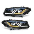 thumbnail image 2 of LED Ensemble de Phare, Projecteur Phare Design Cool LED DRL pour 5 Série F11 Wagon Pre-LCI LHD Xenon, 2 of 7