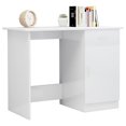 thumbnail image 5 of vidaXL Desk High Gloss White 100x50x76 cm Engineered Wood, 5 of 5