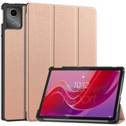 For Lenovo Tab M11 Xiaoxin Pad 2024 Case 11 inch Tri-Folding Stand Smart Tablet Cover for Lenovo Tab M11 11 Case Tablet Cover Gold XiaoxinPad 11 2024
