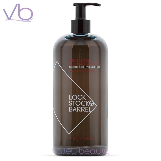 Lock Stock & Barrel Recharge Shampooing Hydratant et Nourrissant, 1000 ml