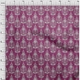 thumbnail image 4 of oneOone Polyester Spandex Dark Magenta Fabric Block Sewing Material Print Fabric By The Yard 56 Inch Wide-14, 4 of 5
