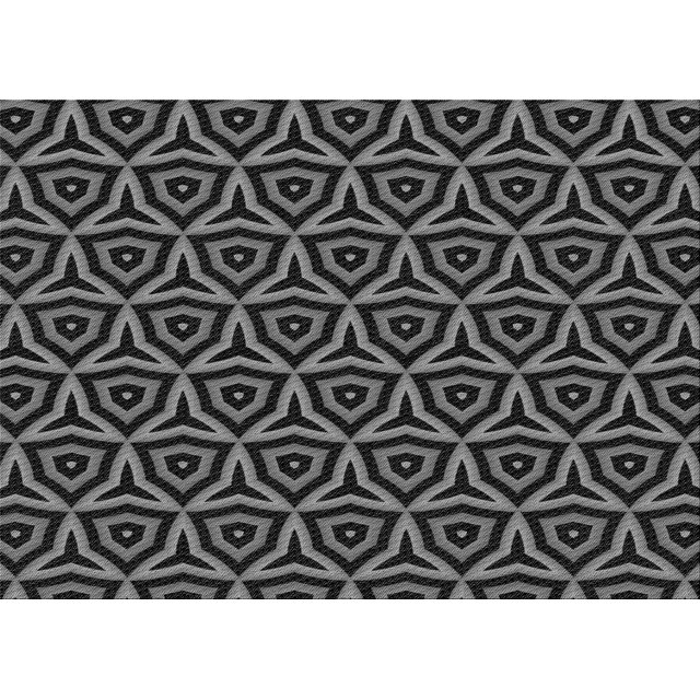 Ahgly Company Tapis Rectangulaire d'Intérieur Lavable en Machine Gris Transitionnel, 5 Pieds x 8 Pieds