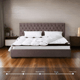 thumbnail image 2 of Comfy Bamboo World Sleep Perfection Matelas Hybride Ferme de 10 Pouces Format Grand Lit, 2 of 5