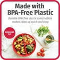 thumbnail image 2 of Meal Prep Container,<br>3 Compartment, 2 of 3
