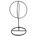 thumbnail image 1 of Support de Chapeau Porte-Chapeaux Support de Perruque Rangement Présentoir Chapeaux de baseball Support Métal Noir, 1 of 7