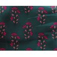 thumbnail image 4 of oneOone Georgette Viscose Fabric Leaves & Floral Block Decor Fabric Printed BTY 42 Inch Wide, 4 of 4