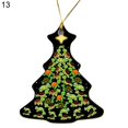 thumbnail image 2 of Pendentif de Noël Série Modèle Résistant aux Intempéries Porte en Bois Décoration Signe Enfants Cadeau, 2 of 9