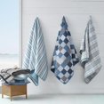 thumbnail image 3 of Nautica Ensemble de Courtepointe Saltmarsh, Lit Simple, Bleu, 3 of 6