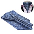 thumbnail image 1 of Cravate Classique Ascot pour Homme en Jacquard Floral Mode Cravate Ascot pour Affaires, 1 of 10