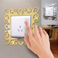 thumbnail image 1 of Vaidha Acrylic Mirror Squares Switchs Sticker, 1 of 5