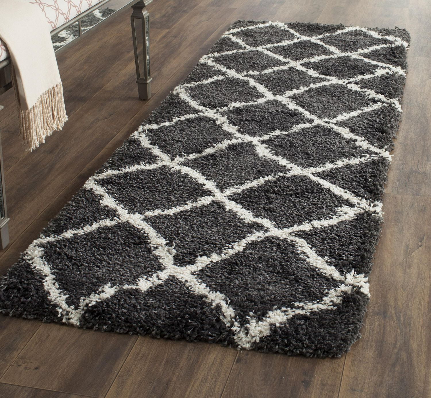 Safavieh Belize Joisse Tapis Géométrique Shag