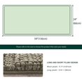 thumbnail image 3 of CHUN YI Anti-slip Bathroom Mat Absorbent Plush Polyester, 24"x60", Coffee, 3 of 6