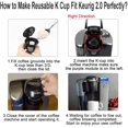 thumbnail image 4 of 6 Pack de k-Cups Réutilisables pour Keurig, k-Cups Rechargeables avec Filtres à Café, 4 of 5