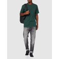 thumbnail image 3 of Dickies Mens Short Sleeve Heavyweight Crew Neck, LT, Hunter Green, 3 of 5