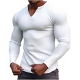 thumbnail image 1 of Birdeem Pullover Sweater Stand Collar Elastic Solid Colorlong Sleeve Round-Neck Blouses & Shirts, 1 of 1