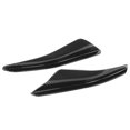 thumbnail image 3 of Bumper Spoiler, Front Bumper Canard Left Right Pair Weather Proof  Replacement For MK8 Standard 2021+ For Modification Glossy Black,Carbon Fiber Style, 3 of 8