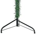 thumbnail image 5 of vidaXL Slim Artificial Half Christmas Tree with Stand Green 240 cm, 5 of 5