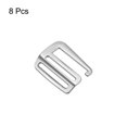 thumbnail image 3 of Unique Bargains 1.5' 38mm Webbing Release G Hook Buckle Adjusters for Backpack Strap, 8Pack Silver Tone, 3 of 5