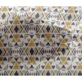 thumbnail image 4 of oneOone Viscose Chiffon Fabric Triangle Ikat Decor Fabric Printed BTY 42 Inch Wide, 4 of 4