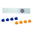 thumbnail image 1 of S SERENABLE Tabletop Curling Game with Game Mat Fun Family Game for Travel Indoor Adults 8 Rollers, 1 of 1
