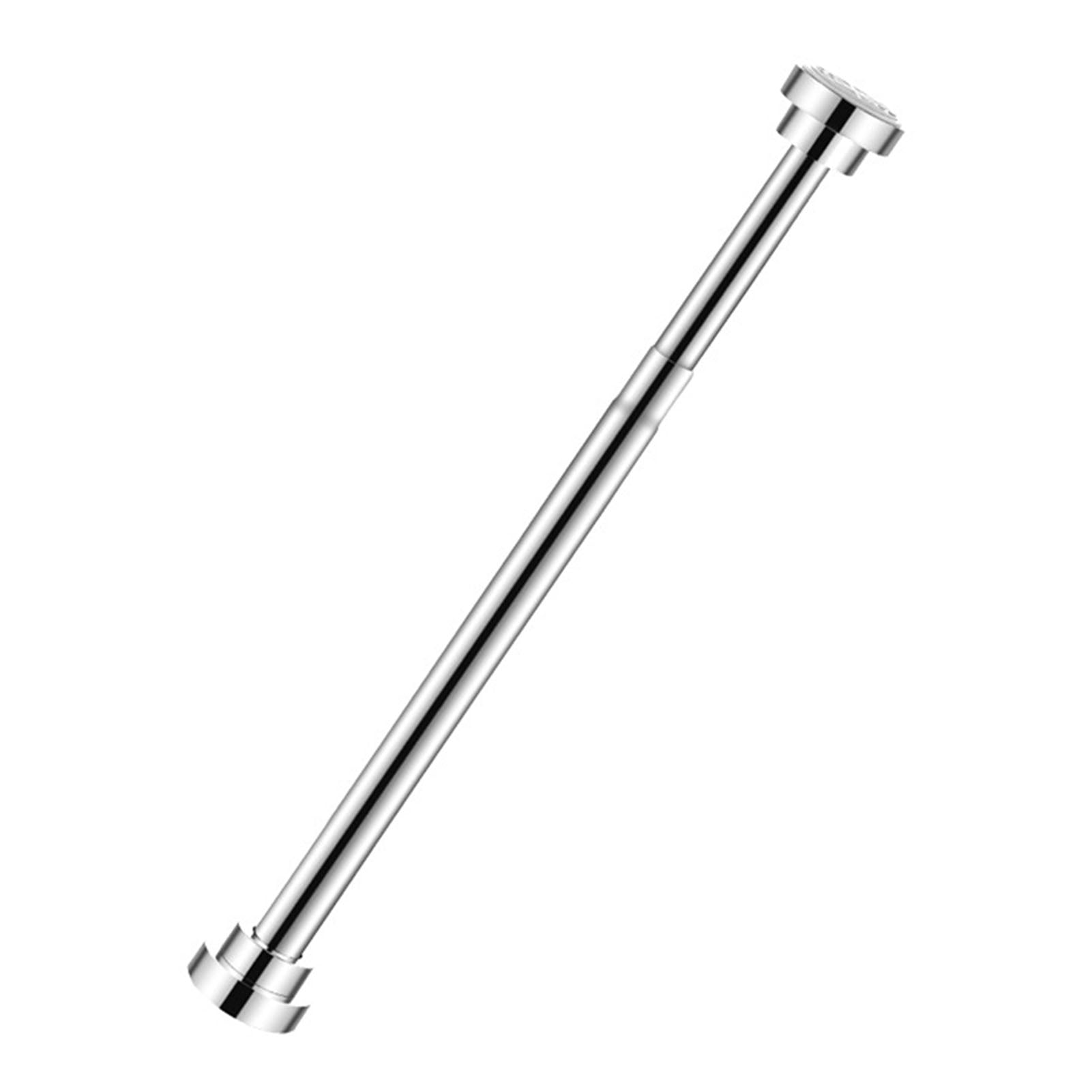 Tringle de Garde-Robe Ajustable, Support à Vêtements Réglable Brillant pour Salle de Bain 22 Tubes 40-55 cm, 25 Tubes 55-85 cm