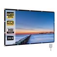 thumbnail image 1 of Portable Projector Screen for Home Theater Outdoor HD White Foldable Anti-Crease (120Inch), 1 of 7
