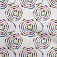 thumbnail image 1 of oneOone Viscose Jersey Light Pink Fabric Abstract Circle Sewing Craft Projects Fabric Prints By Yard 60 Inch Wide, 1 of 4