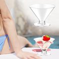 thumbnail image 1 of Martini Glasses Plastic Disposable Plastic Martini Glasses Disposable Plastic Cocktail Glasses Disposable Dessert Cups Disposable Martini Glasses for Parties Disposable Plastic Cups, 1 of 9