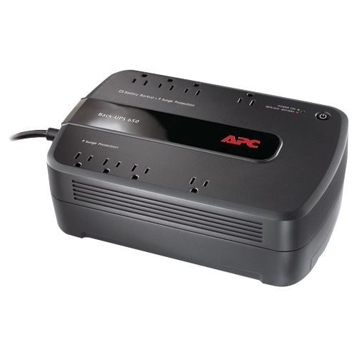 APC Back-UPS 650VA 8-Outlet Uninterruptible Power Supply 390W - Canada