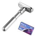 thumbnail image 1 of Double Edge for Men, Zinc Alloy Classic Beard with 5s Stainless Replacement, 1 of 10