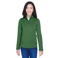 thumbnail image 1 of Devon & Jones Newbury Mélange Polaire Quart-Zip pour Femmes, 1 of 1