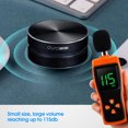 thumbnail image 4 of Pack Haut-Parleur Bluetooth Sans Fil Haut-Parleurs à Conduction Osseuse Mini Portable Son Stéréo Fort Micro Intégré Boîte de Son Rouge, 4 of 9