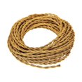 thumbnail image 4 of MERIGLARE Pendant Light Cord Decoration Retro 5M with Hemp Rope DIY Lighting Fixture Cable gold, 4 of 9
