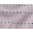 thumbnail image 4 of oneOone Viscose Jersey Fabric Ogee Ikat Print Fabric BTY 60 Inch Wide, 4 of 5