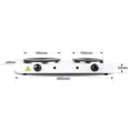 thumbnail image 2 of Electric Furnace Home Multifunctional 2000W High Power Double Disc Flat Burner Electric Burner Kitchen Stove, 2 of 8