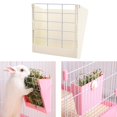 thumbnail image 4 of GROWTH TANK 2 Pcs Bunny Hay Feeder Cage Hay Rack Premium Manger 8.8 X 8.1 X 3.5 Inches, 4 of 9