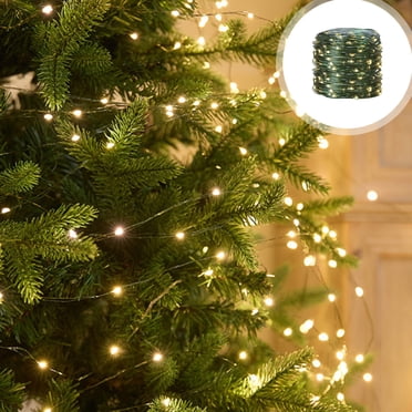 hengsof Guirlande Lumineuse de Noël à Piles, Mini Lumières, Lumières pour Sapin de Noël pour Intérieur Extérieur Chambre Mariage Fête Décoration de Vacances Noël