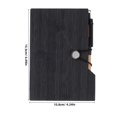 thumbnail image 2 of HONMEET Memo Writing Notebook Steno Pads Black Paper Marking Pages for Professionals 1 Set Back to School, 2 of 7