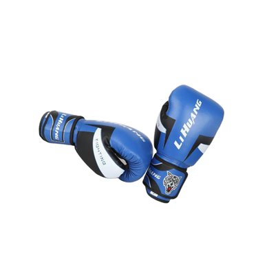 Gants d'Entraînement de Boxe pour Hommes et Femmes, robe de Sport, Équipement de GYM, 6oz, Bleu