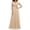 Beige, variant on Meichang Long 3/4 Sleeve Mother of Bride Dresses For Wedding V Neck Floral Lace Chiffon Formal Dresses Solid Color Elegant Evening Gowns Maxi Dresses Wedding Guest Dresses for Women