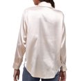 thumbnail image 2 of Innerwin Tops Lapel Neck Women Shirts Work Button Down Single Breasted Blouse Champagne XL, 2 of 7