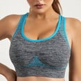 thumbnail image 4 of AherBiu Sports Bras for Women Wireless Racerback High Impact Support Workout Tops Yoga Bralette, 4 of 7