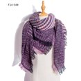 thumbnail image 1 of Jusqu'à 65 % de Rabais Mode Hiver Femmes Foulard Colorée Décontractée Foulard à Franges Châle Foulard à la Mode en Liquidation, 1 of 5
