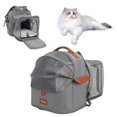 thumbnail image 3 of Sac à Dos pour Animaux Durable en Nylon Résistant aux Morsures Spacieux Ergonomique Léger pour Chats Chiens Intérieur Extérieur Voyage Randonnée, 3 of 4