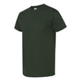 thumbnail image 2 of Gildan Mens Heavy Cotton T-Shirt, 4XL, Forest Green, 2 of 3
