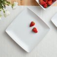 thumbnail image 2 of Better Homes & Gardens Loden Square White Dinnerware Set, 12-Pieces, 2 of 6